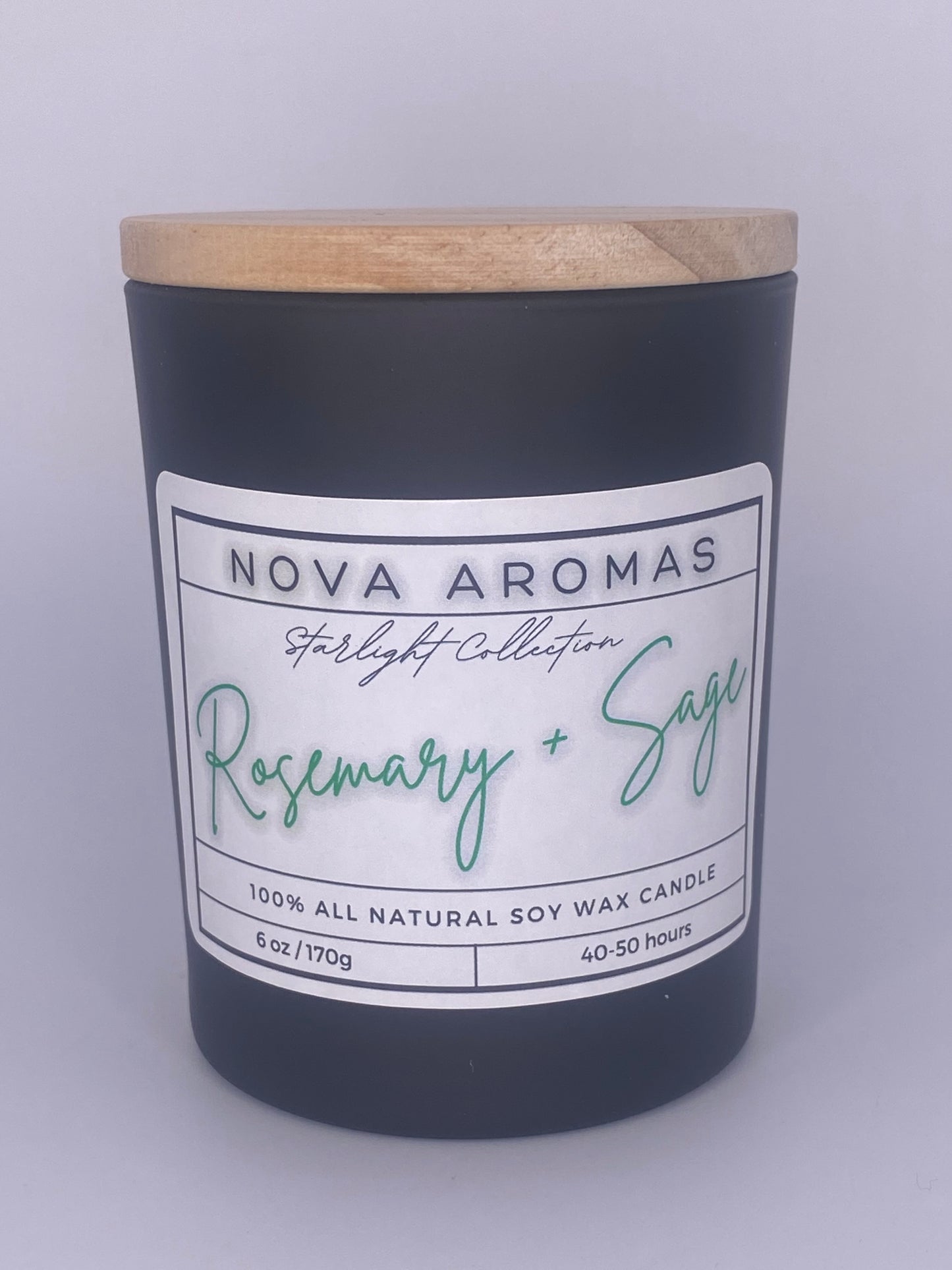 Rosemary + Sage Scented Candle