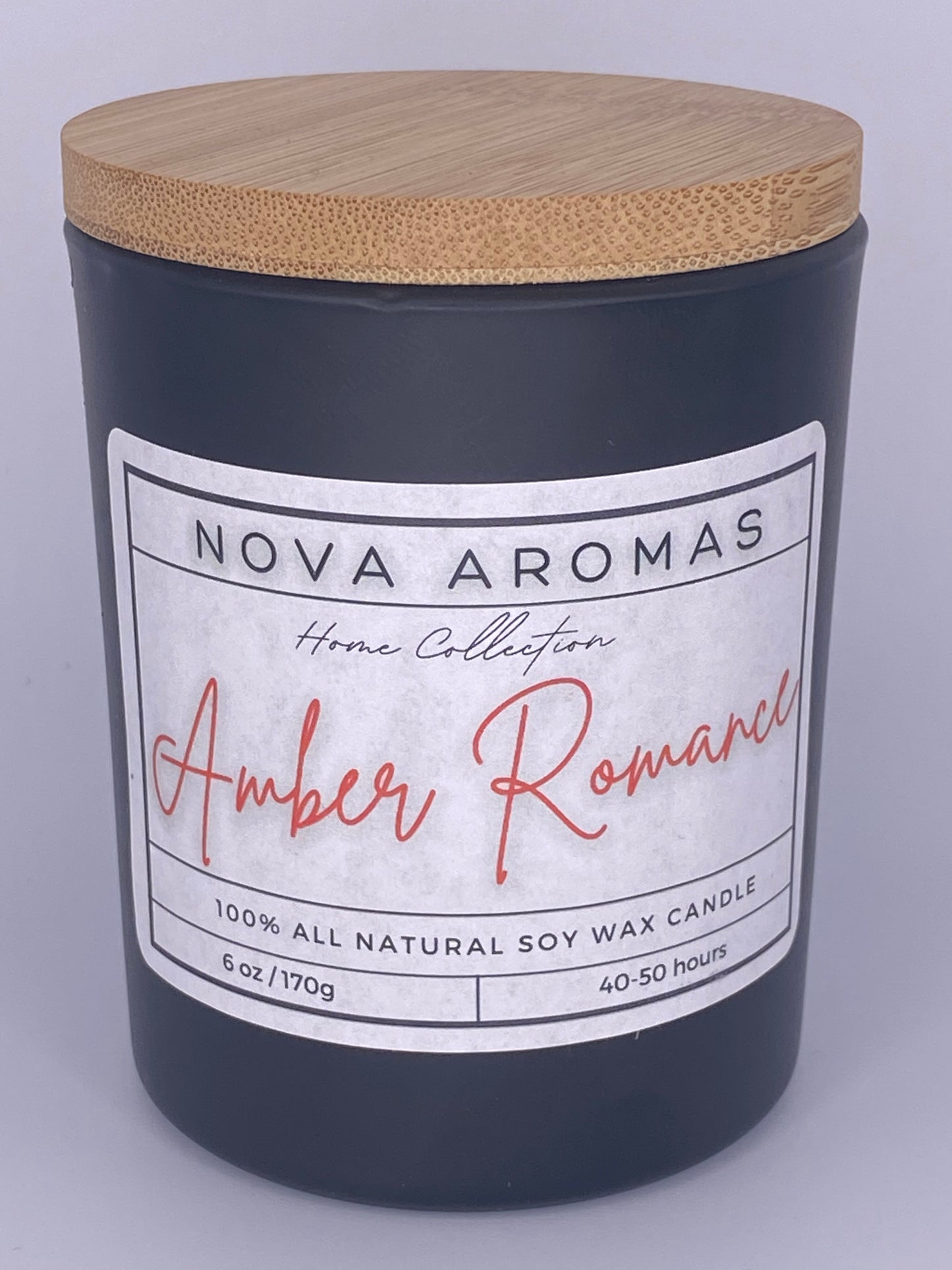 Amber Romance Scented Candle